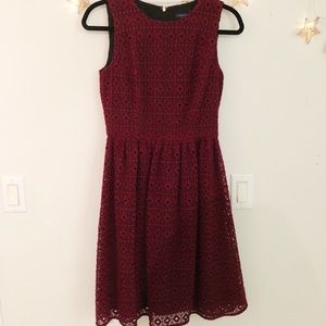 Tommy Hilfiger Burgundy Dress